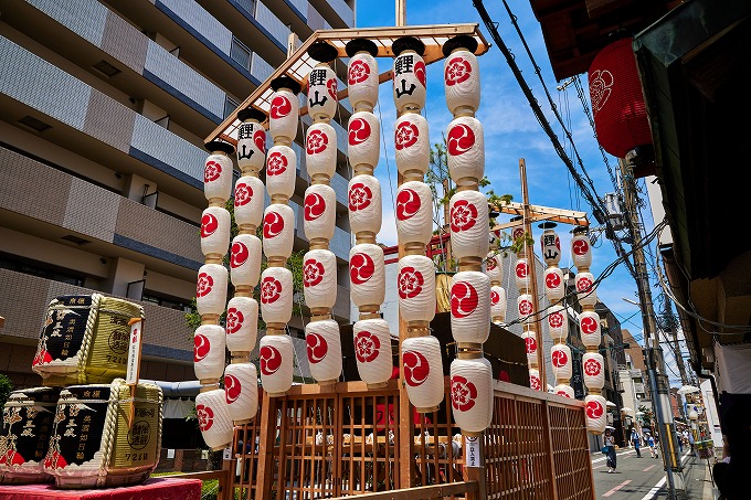 京都　祇園祭　鯉山